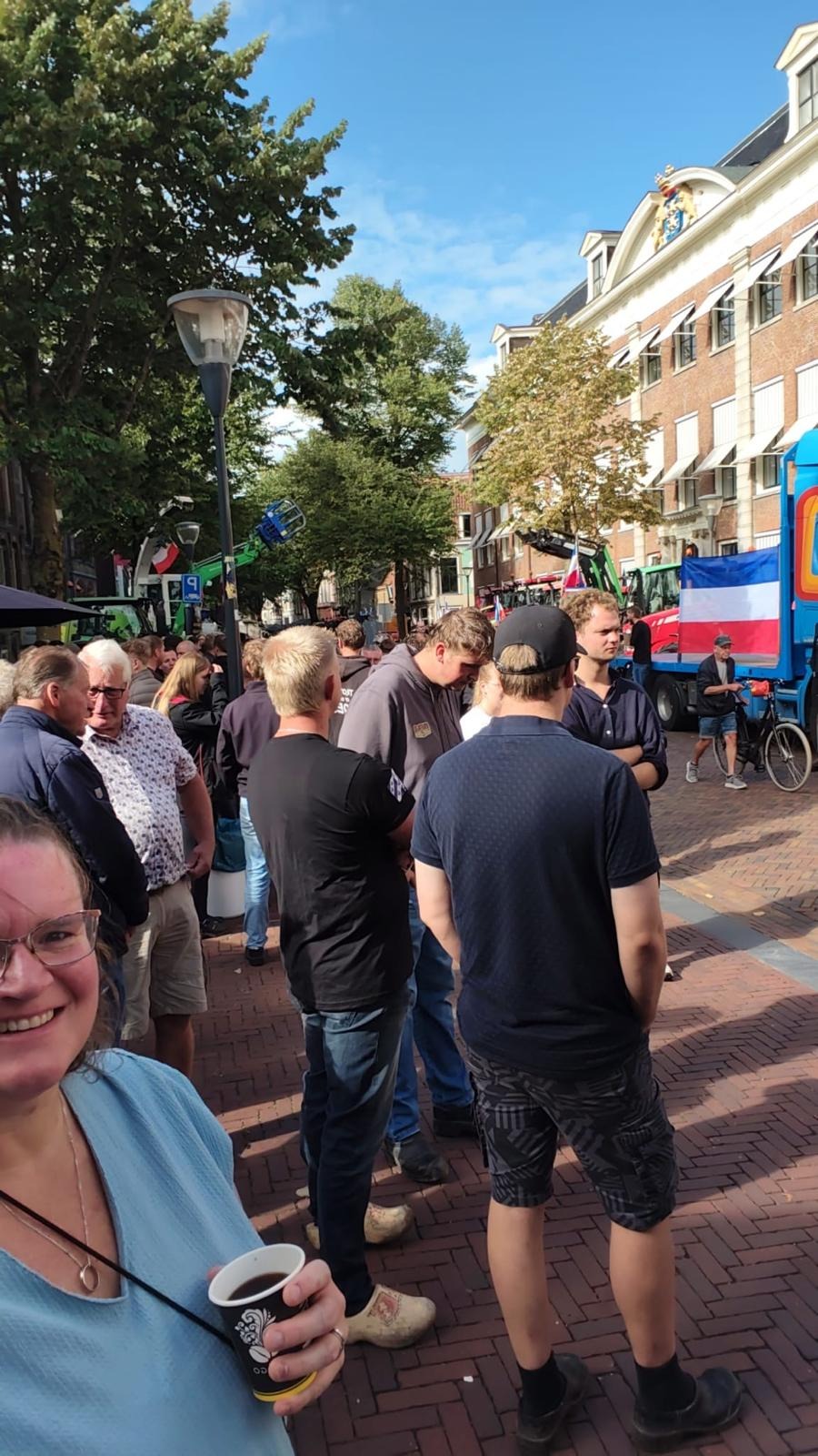 Boeren laten hun stem horen