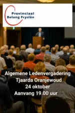 Algemene Ledenvergadering Provinciaal Belang Fryslân